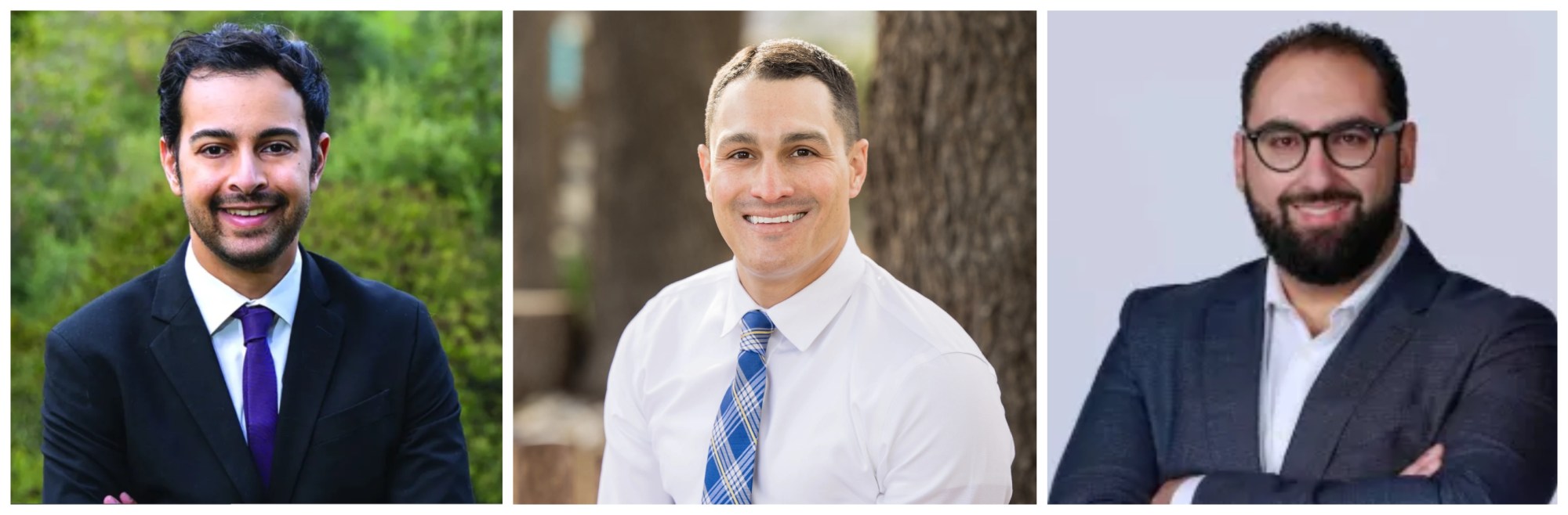 From left to right, candidates for La Canada Flintridge City Council: 
